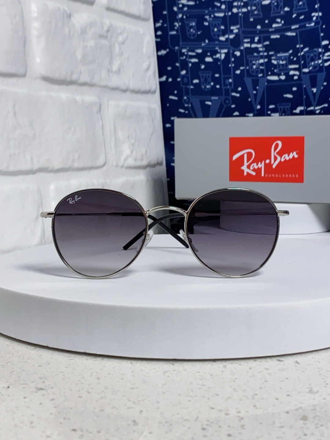 RayBan雷朋REVERSE反转潘托斯金属框眼镜男女款太阳墨镜RB0103S