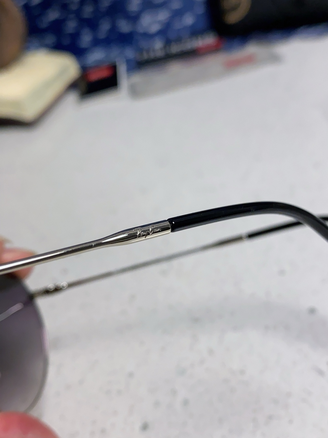 RayBan雷朋REVERSE反转潘托斯金属框眼镜男女款太阳墨镜RB0103S