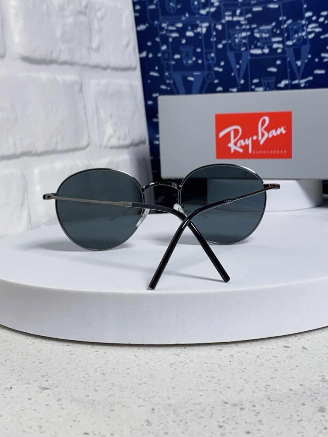 RayBan雷朋REVERSE反转潘托斯金属框眼镜男女款太阳墨镜RB0103S