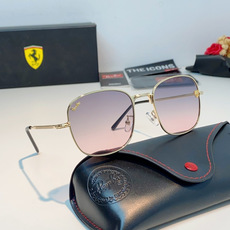 RayBan雷朋 Ferrari法拉利 跃马联名金属,鎏金细框自带高级质感,多边形框型巨显脸小 轻量镜架久戴无负担,可配 RayBan雷朋 Ferrari法拉利 跃马联名金属,鎏金细框自带高级质感,多边形框型巨显脸小 轻量镜架久戴无负担,可配
