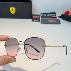 RayBan雷朋 Ferrari法拉利 跃马联名金属,鎏金细框自带高级质感,多边形框型巨显脸小 轻量镜架久戴无负担,可配 RayBan雷朋 Ferrari法拉利 跃马联名金属,鎏金细框自带高级质感,多边形框型巨显脸小 轻量镜架久戴无负担,可配