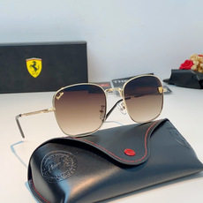 RayBan雷朋 Ferrari法拉利 跃马联名金属,鎏金细框自带高级质感,多边形框型巨显脸小 轻量镜架久戴无负担,可配 RayBan雷朋 Ferrari法拉利 跃马联名金属,鎏金细框自带高级质感,多边形框型巨显脸小 轻量镜架久戴无负担,可配