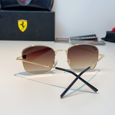 RayBan雷朋 Ferrari法拉利 跃马联名金属,鎏金细框自带高级质感,多边形框型巨显脸小 轻量镜架久戴无负担,可配 RayBan雷朋 Ferrari法拉利 跃马联名金属,鎏金细框自带高级质感,多边形框型巨显脸小 轻量镜架久戴无负担,可配