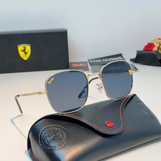 RayBan雷朋 Ferrari法拉利 跃马联名金属,鎏金细框自带高级质感,多边形框型巨显脸小 轻量镜架久戴无负担,可配 RayBan雷朋 Ferrari法拉利 跃马联名金属,鎏金细框自带高级质感,多边形框型巨显脸小 轻量镜架久戴无负担,可配