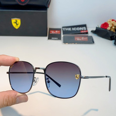 RayBan雷朋 Ferrari法拉利 跃马联名金属,鎏金细框自带高级质感,多边形框型巨显脸小 轻量镜架久戴无负担,可配 RayBan雷朋 Ferrari法拉利 跃马联名金属,鎏金细框自带高级质感,多边形框型巨显脸小 轻量镜架久戴无负担,可配