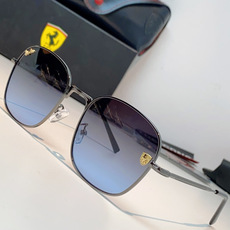 RayBan雷朋 Ferrari法拉利 跃马联名金属,鎏金细框自带高级质感,多边形框型巨显脸小 轻量镜架久戴无负担,可配 RayBan雷朋 Ferrari法拉利 跃马联名金属,鎏金细框自带高级质感,多边形框型巨显脸小 轻量镜架久戴无负担,可配