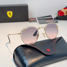 RayBan雷朋 Ferrari联名复古圆框太阳镜,把超跑的利落格调戴在脸上。哑光细金属镜架纤细轻盈,久戴无压鼻负担,经 RayBan雷朋 Ferrari联名复古圆框太阳镜,把超跑的利落格调戴在脸上。哑光细金属镜架纤细轻盈,久戴无压鼻负担,经