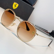 RayBan雷朋 Ferrari联名复古圆框太阳镜,把超跑的利落格调戴在脸上。哑光细金属镜架纤细轻盈,久戴无压鼻负担,经 RayBan雷朋 Ferrari联名复古圆框太阳镜,把超跑的利落格调戴在脸上。哑光细金属镜架纤细轻盈,久戴无压鼻负担,经