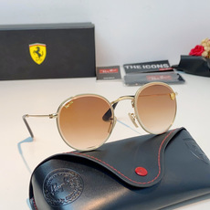 RayBan雷朋 Ferrari联名复古圆框太阳镜,把超跑的利落格调戴在脸上。哑光细金属镜架纤细轻盈,久戴无压鼻负担,经 RayBan雷朋 Ferrari联名复古圆框太阳镜,把超跑的利落格调戴在脸上。哑光细金属镜架纤细轻盈,久戴无压鼻负担,经