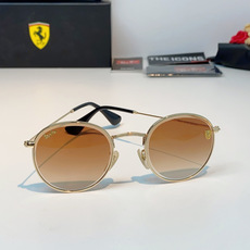 RayBan雷朋 Ferrari联名复古圆框太阳镜,把超跑的利落格调戴在脸上。哑光细金属镜架纤细轻盈,久戴无压鼻负担,经 RayBan雷朋 Ferrari联名复古圆框太阳镜,把超跑的利落格调戴在脸上。哑光细金属镜架纤细轻盈,久戴无压鼻负担,经