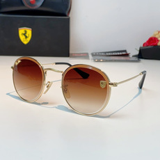 RayBan雷朋 Ferrari联名复古圆框太阳镜,把超跑的利落格调戴在脸上。哑光细金属镜架纤细轻盈,久戴无压鼻负担,经 RayBan雷朋 Ferrari联名复古圆框太阳镜,把超跑的利落格调戴在脸上。哑光细金属镜架纤细轻盈,久戴无压鼻负担,经