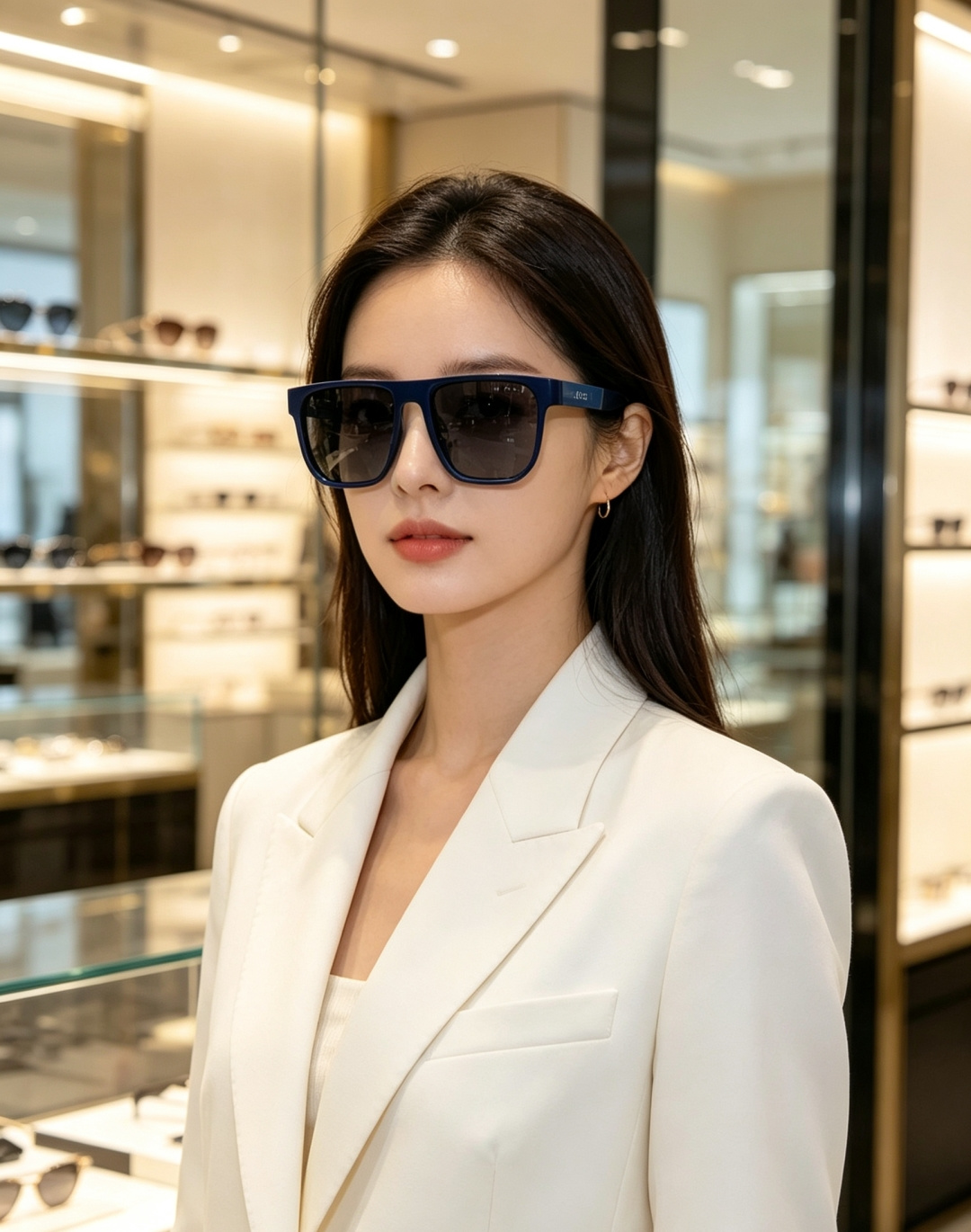 Gucci古奇 2026新款经典方框墨镜|低调奢感日常刚需,醋酸纤维方框利落大气,镜腿刻印细腻GUCCI标识,简约不浮夸 Gucci古奇 2026新款经典方框墨镜|低调奢感日常刚需,醋酸纤维方框利落大气,镜腿刻印细腻GUCCI标识,简约不浮夸