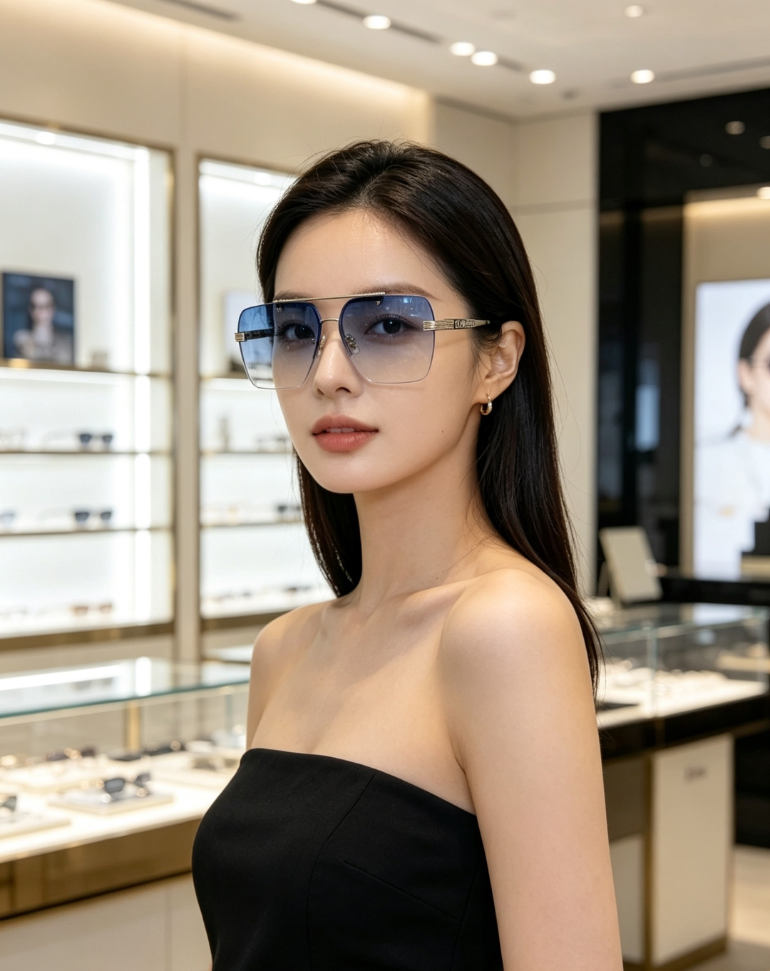 Dior迪奥 2026新款自带高级冷调气场的无边飞行员墨镜,潮人出行刚需单品🕶️ 半框上梁设计+无边切角大镜片,利落几何 Dior迪奥 2026新款自带高级冷调气场的无边飞行员墨镜,潮人出行刚需单品🕶️ 半框上梁设计+无边切角大镜片,利落几何