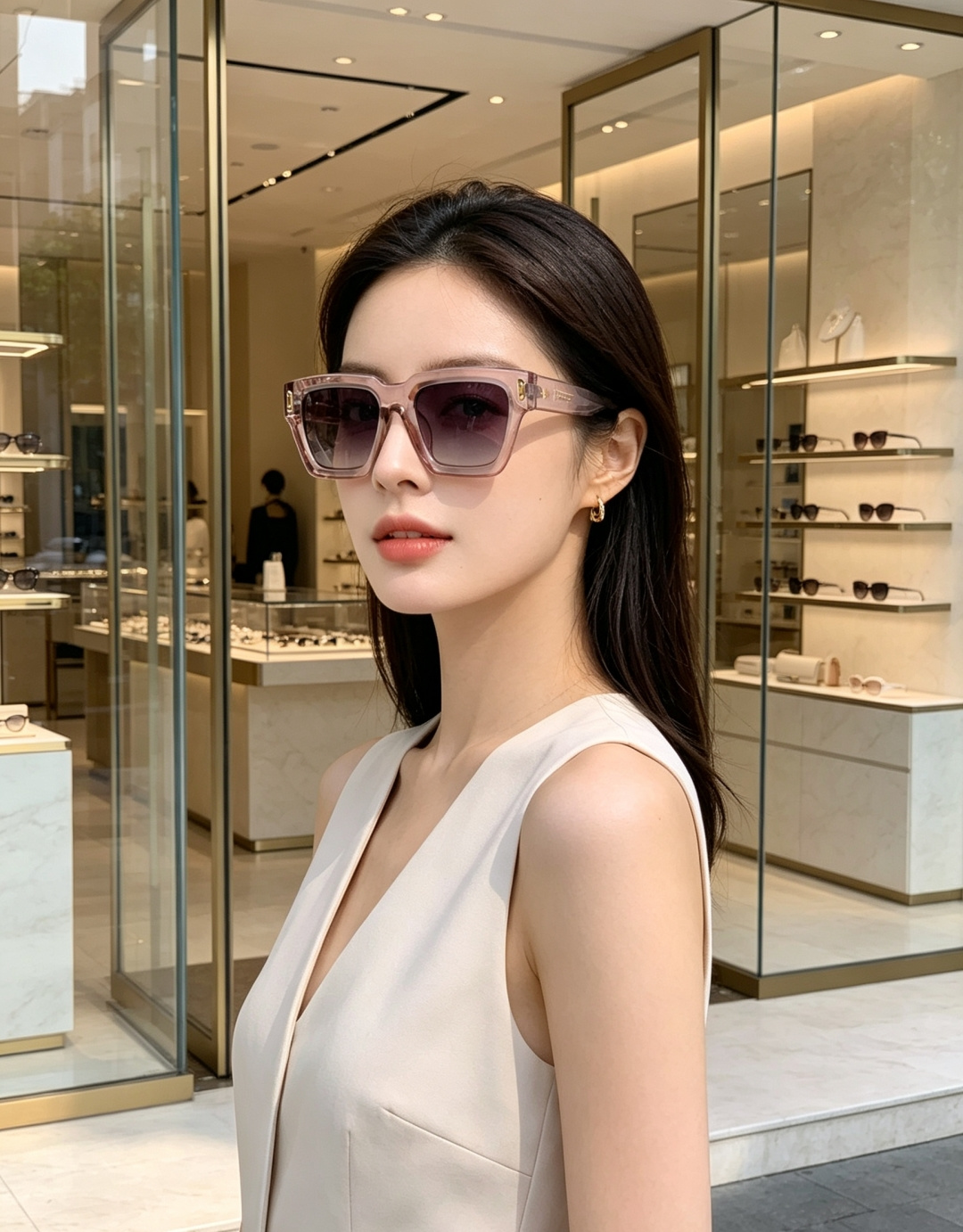 LouisVuitton路易威登 2026新款LV加宽加厚亮醋酸镜框,方正小方框剪裁利落有型,自带90年代复古街头气场; LouisVuitton路易威登 2026新款LV加宽加厚亮醋酸镜框,方正小方框剪裁利落有型,自带90年代复古街头气场;