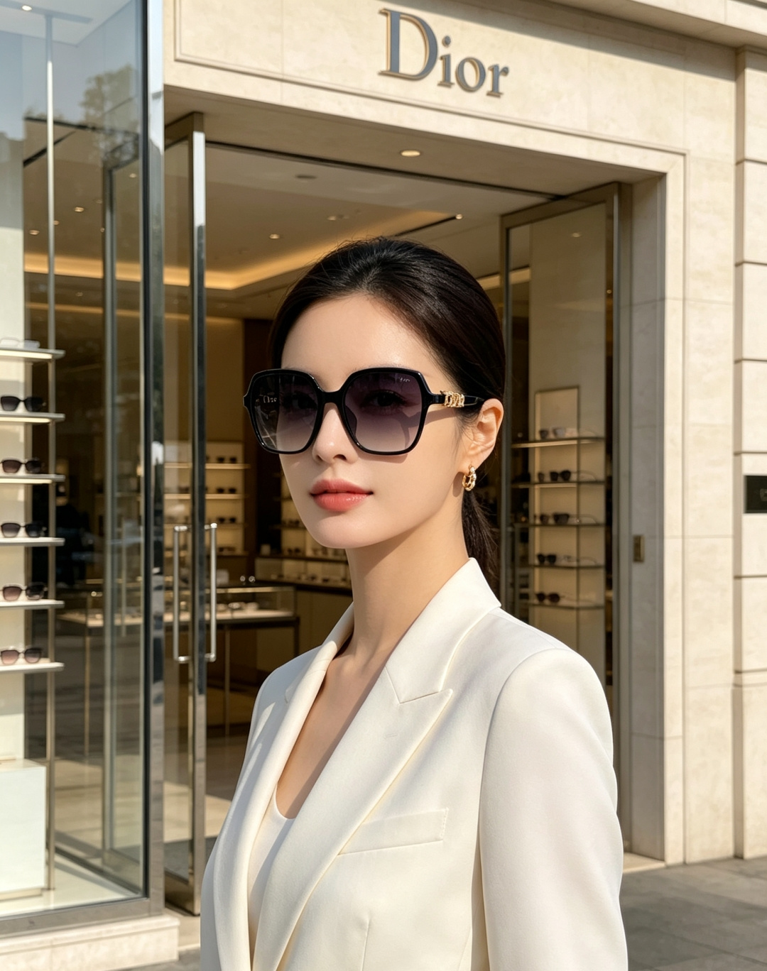 Dior迪奥 2026被颜值狠狠拿捏的Dior女士墨镜🕶️撞色镜框温柔又大气,大框版型对圆脸、方圆脸格外友好,一戴直接小 Dior迪奥 2026被颜值狠狠拿捏的Dior女士墨镜🕶️撞色镜框温柔又大气,大框版型对圆脸、方圆脸格外友好,一戴直接小