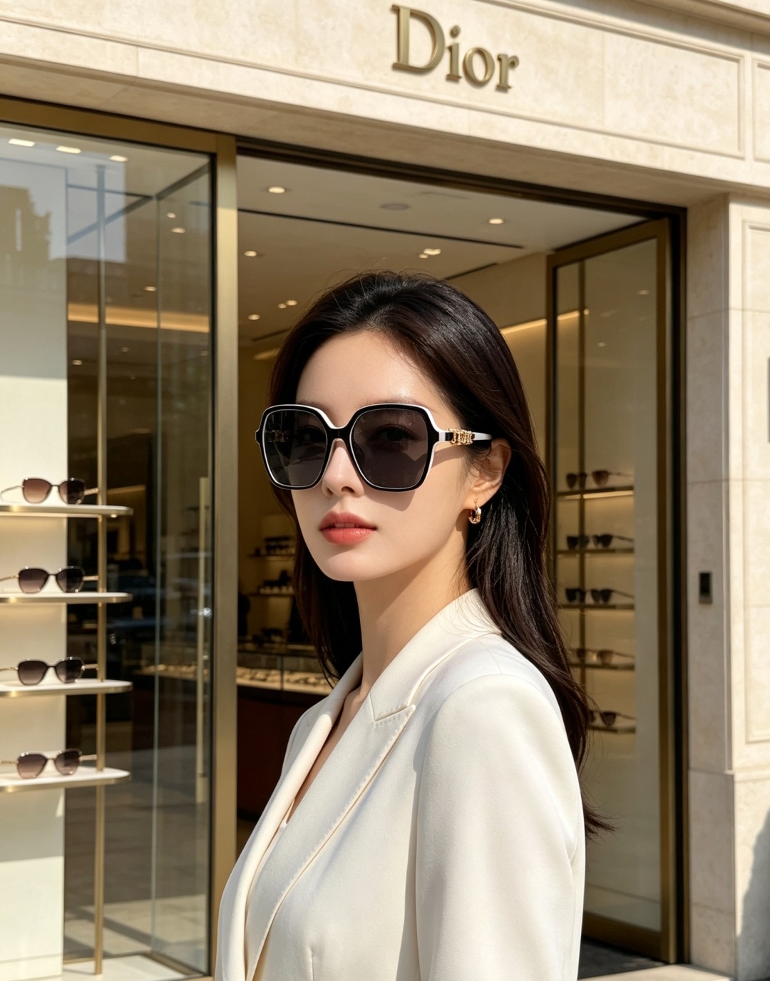 Dior迪奥 2026被颜值狠狠拿捏的Dior女士墨镜🕶️撞色镜框温柔又大气,大框版型对圆脸、方圆脸格外友好,一戴直接小 Dior迪奥 2026被颜值狠狠拿捏的Dior女士墨镜🕶️撞色镜框温柔又大气,大框版型对圆脸、方圆脸格外友好,一戴直接小
