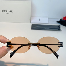 CELINE塞林 凯旋门无框椭圆墨镜|法式复古氛围感拉满🕶小众无框椭圆形镜片,自带90年代复古腔调,镜腿标志性凯旋门金属 CELINE塞林 凯旋门无框椭圆墨镜|法式复古氛围感拉满🕶小众无框椭圆形镜片,自带90年代复古腔调,镜腿标志性凯旋门金属