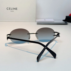 CELINE塞林 凯旋门无框椭圆墨镜|法式复古氛围感拉满🕶小众无框椭圆形镜片,自带90年代复古腔调,镜腿标志性凯旋门金属 CELINE塞林 凯旋门无框椭圆墨镜|法式复古氛围感拉满🕶小众无框椭圆形镜片,自带90年代复古腔调,镜腿标志性凯旋门金属