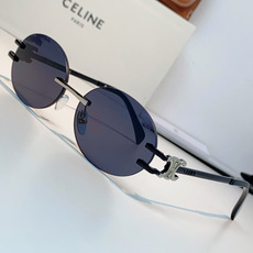 CELINE塞林 凯旋门无框椭圆墨镜|法式复古氛围感拉满🕶小众无框椭圆形镜片,自带90年代复古腔调,镜腿标志性凯旋门金属 CELINE塞林 凯旋门无框椭圆墨镜|法式复古氛围感拉满🕶小众无框椭圆形镜片,自带90年代复古腔调,镜腿标志性凯旋门金属