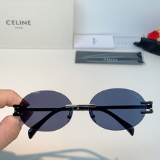 CELINE塞林 凯旋门无框椭圆墨镜|法式复古氛围感拉满🕶小众无框椭圆形镜片,自带90年代复古腔调,镜腿标志性凯旋门金属 CELINE塞林 凯旋门无框椭圆墨镜|法式复古氛围感拉满🕶小众无框椭圆形镜片,自带90年代复古腔调,镜腿标志性凯旋门金属