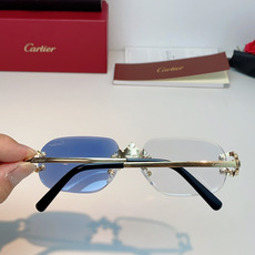 Cartier 卡地亚镶钻无框太阳镜|贵气氛围感天花板✨经典无框椭圆镜片,轻盈上脸无负重感 中梁立体镶钻豹头装饰,镜尾马 Cartier 卡地亚镶钻无框太阳镜|贵气氛围感天花板✨经典无框椭圆镜片,轻盈上脸无负重感 中梁立体镶钻豹头装饰,镜尾马