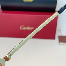 Cartier 卡地亚镶钻无框太阳镜|贵气氛围感天花板✨经典无框椭圆镜片,轻盈上脸无负重感 中梁立体镶钻豹头装饰,镜尾马 Cartier 卡地亚镶钻无框太阳镜|贵气氛围感天花板✨经典无框椭圆镜片,轻盈上脸无负重感 中梁立体镶钻豹头装饰,镜尾马