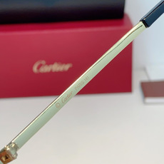 Cartier 卡地亚镶钻无框太阳镜|贵气氛围感天花板✨经典无框椭圆镜片,轻盈上脸无负重感 中梁立体镶钻豹头装饰,镜尾马 Cartier 卡地亚镶钻无框太阳镜|贵气氛围感天花板✨经典无框椭圆镜片,轻盈上脸无负重感 中梁立体镶钻豹头装饰,镜尾马