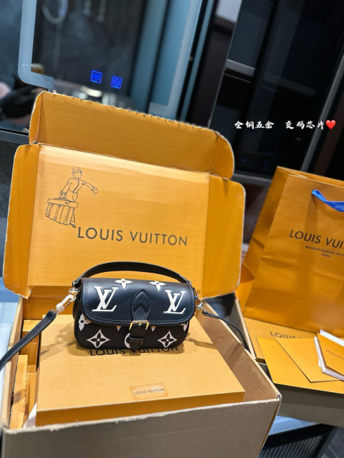 Louis Vuitton Diane Baguette Bag with Two Straps, Sweet and Chic Style