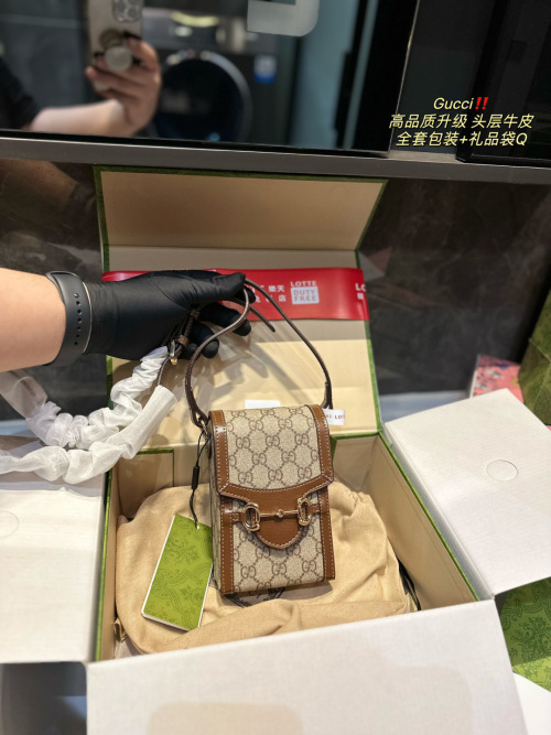 Gucci 1955 Mini Monogram Phone Bag - Stylish & Functional 1 Gucci 1955 Mini Monogram Phone Bag - Stylish & Functional