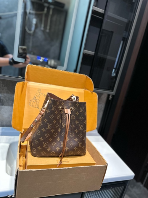 Louis Vuitton Noe Bucket Bag - Monogram Canvas, Shoulder & Crossbody Styles 1 Louis Vuitton Noe Bucket Bag - Monogram Canvas, Shoulder & Crossbody Styles