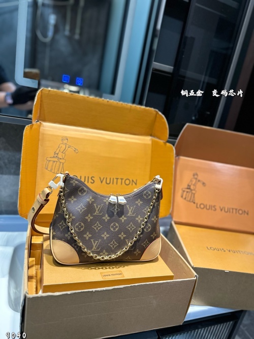 Louis Vuitton Boulogne Bag 2024 - Monogram Canvas, Leather Strap, Lightweight 1 Louis Vuitton Boulogne Bag 2024 - Monogram Canvas, Leather Strap, Lightweight
