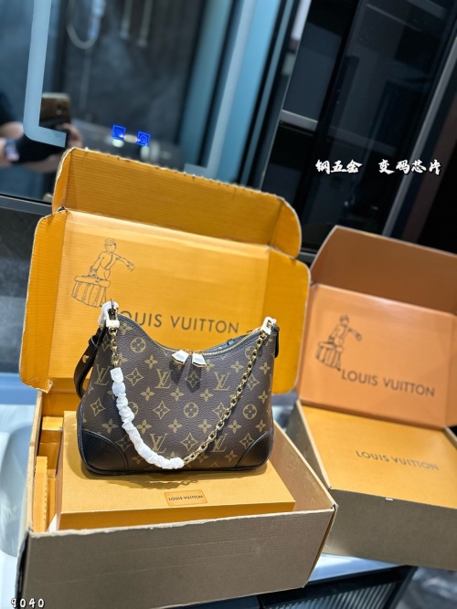 Louis Vuitton Boulogne Handbag, Crossbody, Shoulder Bag, Top Handle Bag 1 Louis Vuitton Boulogne Handbag, Crossbody, Shoulder Bag, Top Handle Bag
