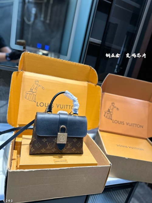 Louis Vuitton Locky BB Bag - Stylish & Durable Monogram Canvas Handbag 1 Louis Vuitton Locky BB Bag - Stylish & Durable Monogram Canvas Handbag