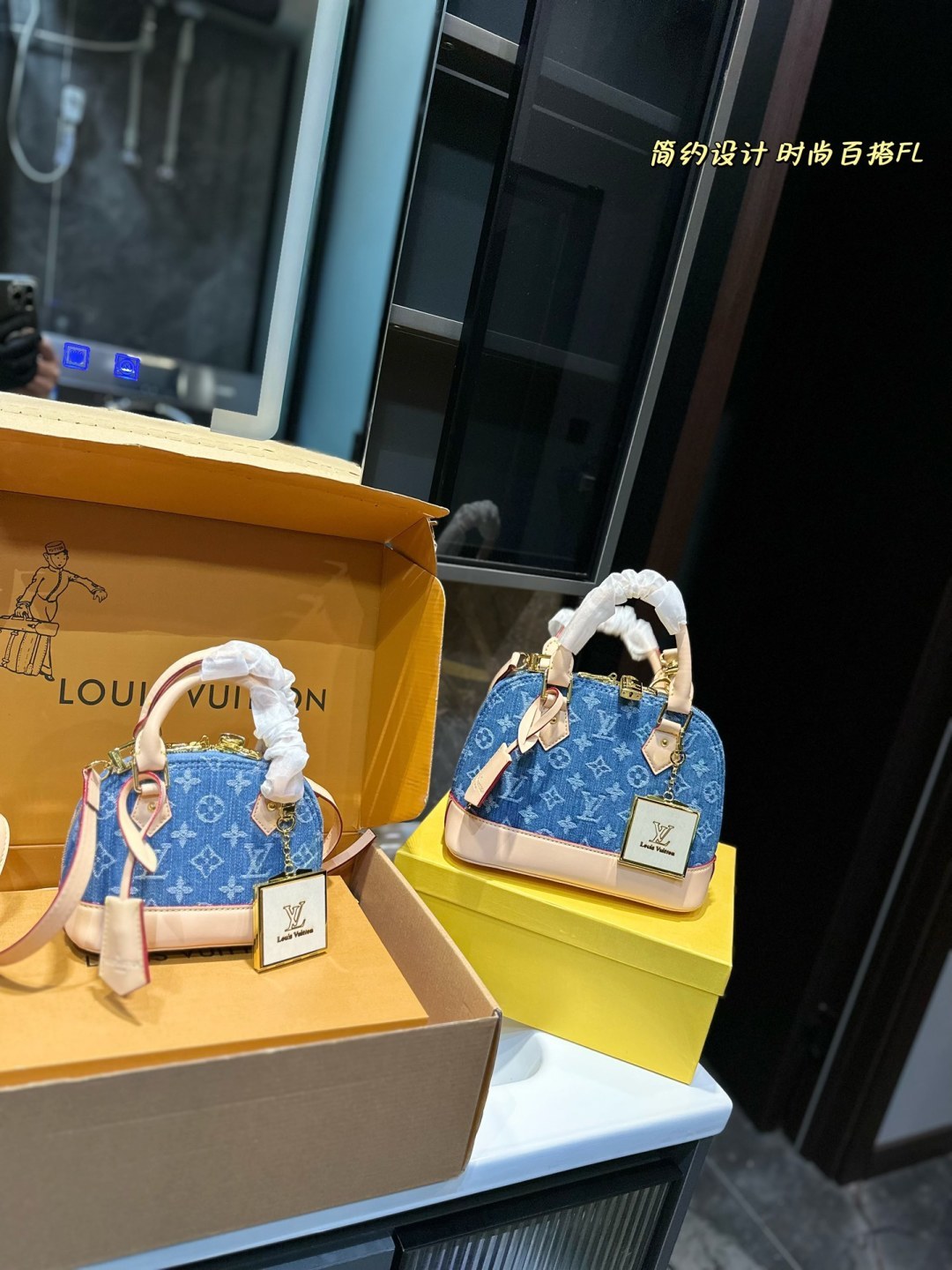 ❤️ / (礼盒包装)❤️ LV专柜新款ALMA贝壳包 高品质 永不过时!众多明星追捧的单品哦 原版牛皮🐮顶级五金 原单品质 可手提可肩背! cm小 25cm大