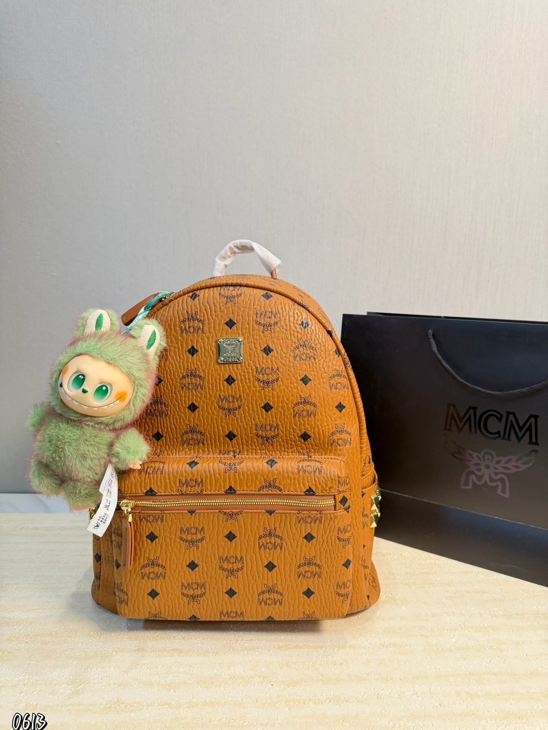 ❤️P170❤️ MCM mochila, simple y versátil, de gran apariencia, la primera opción para salir a diario, imprescin…