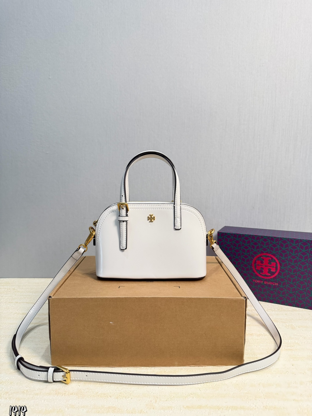️P255 Gift Box Packaging ️ | Toryburch Shell Bag ️Size 19.14