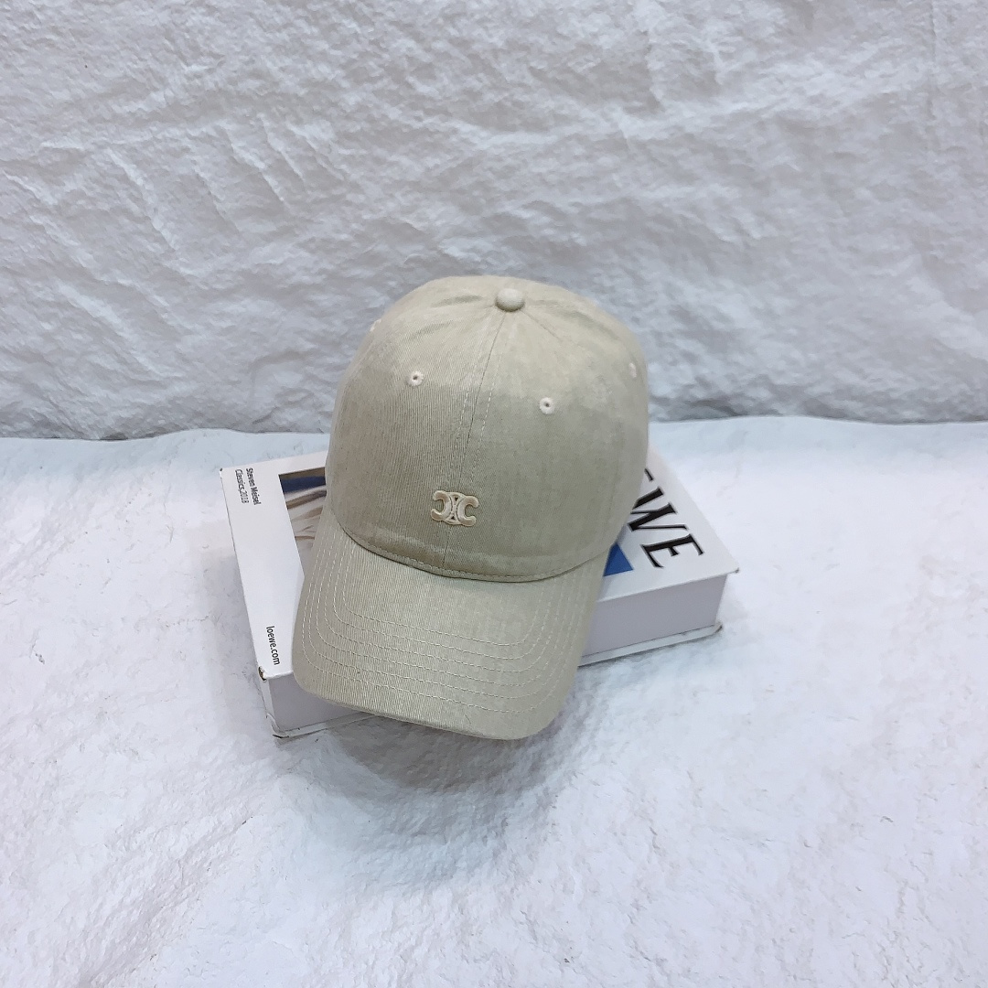 🎀CELINE雪花绒棒球帽春夏款配色