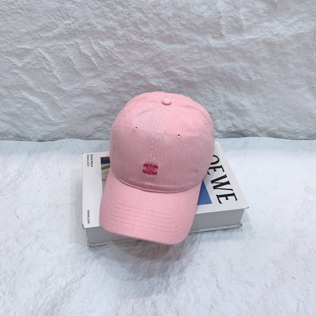 🎀CELINE雪花绒棒球帽春夏款配色