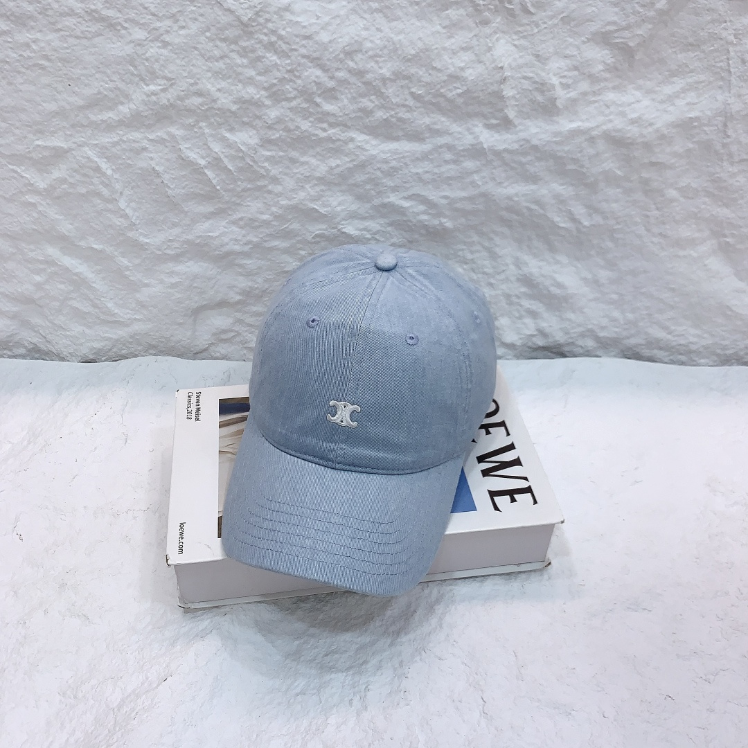 🎀CELINE雪花绒棒球帽春夏款配色