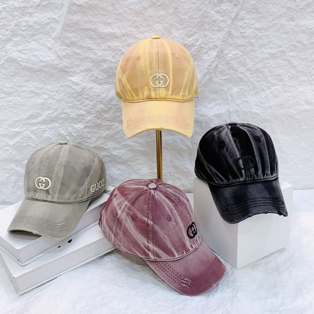 🎀CUCCI扎染工艺设计款棒球帽新版本独家发布✔️