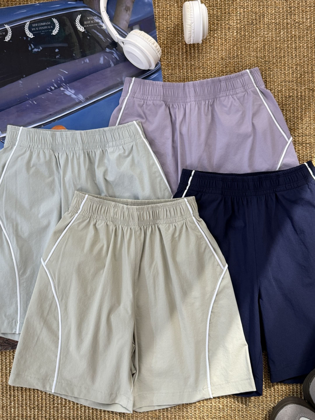 Pantalones cortos 69.9@, pantalones largos 79.9@ por pieza, tallas 120-170. ✅ Pantalones cortos de secado rápido: Estos…