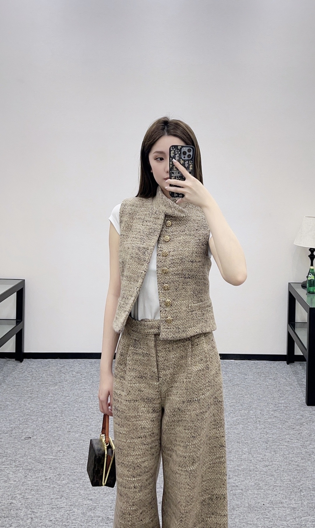 NO:684727,vest, trousers,,19860909马甲 长裤,,,Women's clothing