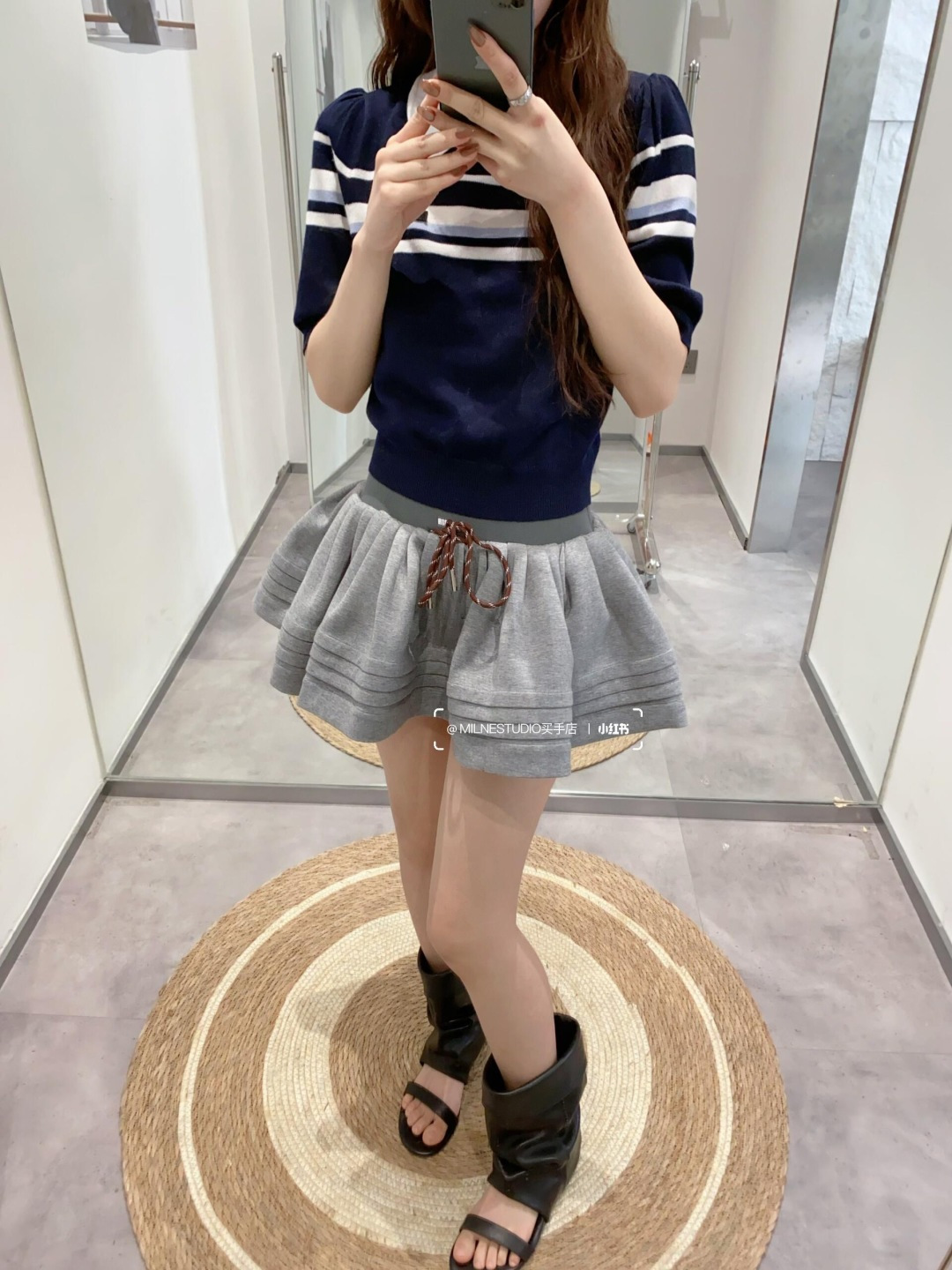 NO:793903,Tops and skirts p,,skirts,19860909上衣半裙p,,skirts,,Women's clothing
