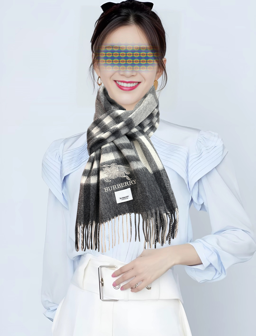 。85%羊绒 巴宝莉2026情侣款最爆款【采用内蒙古山羊绒】🎉男女士情侣款👫围巾‼️太美了😎让人耳目一新