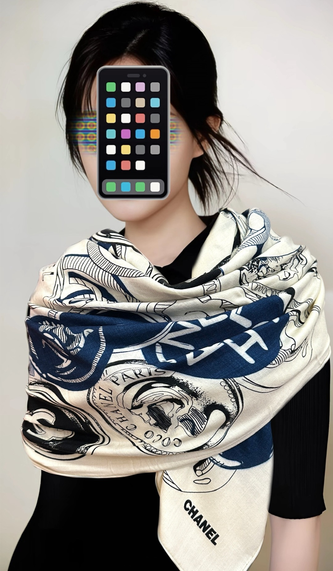 香奈儿 【双面同色】经典双C优雅Coco风[礼物]~气质到骨子里[色]香奶奶新一季的面料超高级，真心超级