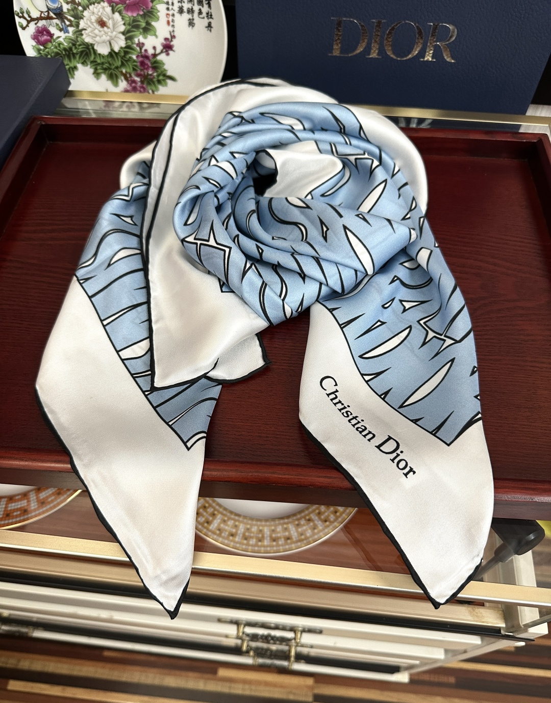 Dior Chardons 2026新款 图案印花[得意]展示象征着保护[色]韧性和自由的苏格兰[庆祝]
