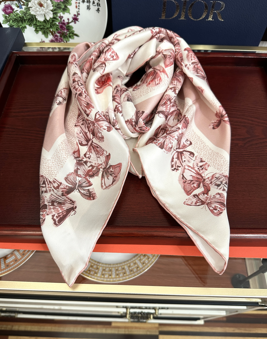 🔥新款 Dior 2026最新款官网同步Camo PaPillon 图案印花[庆祝]以优雅而诗意的设计全