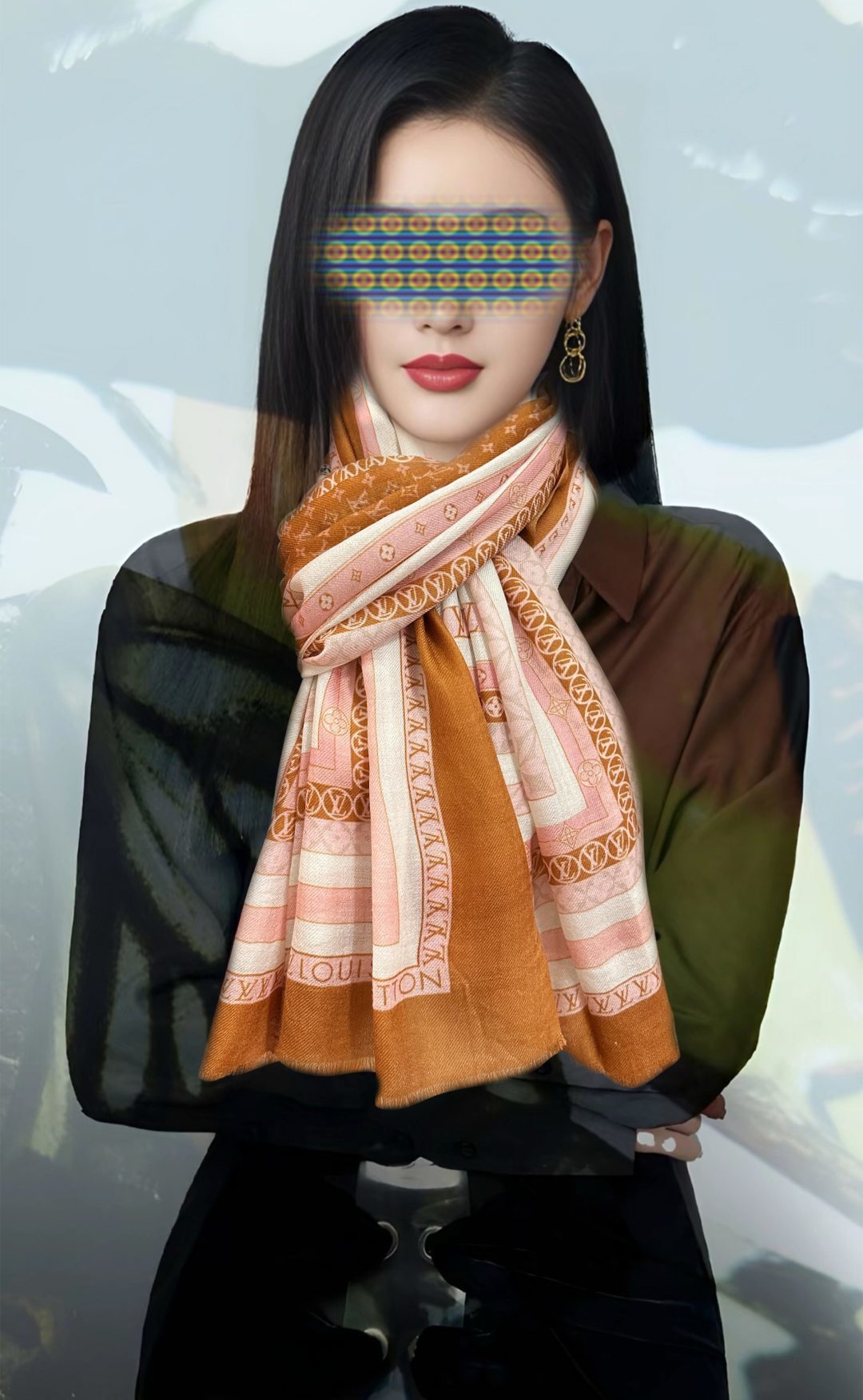 NO:945490,New LV home 2026, the latest top design is so beautiful, I really like it [Double-sided 300 ring velvet scarf] The real thing is really beautiful. The shawl is equipped with printing, no matter the design and printing, the details are very good. It can be seen that the whole scarf gives people a big-name aura and is very exquisite. High-end VIP recommendation is definitely worth buying. Size 100x200cm material cashmere high version scarf, high version scarf, louis vuitton, ring, shawls19860909上新LV家2026 最新款顶级设计太美了,真心赞【双面300支戒指绒长巾】实物真心美 披肩配以印花无论设计喷绘都是非常到位细节都可见整个围巾给人大牌气场的同时又非常精致高端VIP推荐绝对值得入手尺寸100x200cm材质羊绒高版本围巾,高版本围巾,louis vuitton,ring,shawls,scarf