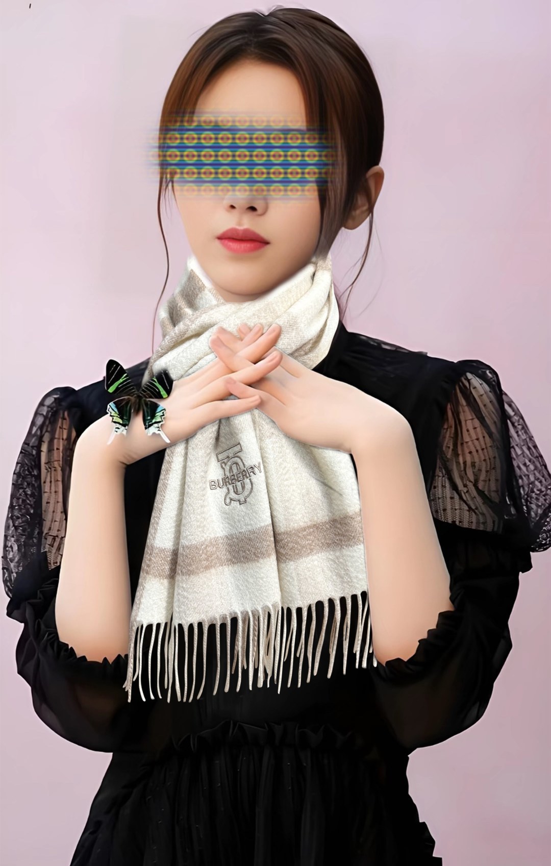 🆕 🔥155%山羊绒  2026 巴宝莉采用内蒙古顶级山羊绒，最新款男女通用情侣款👫重磅推荐💥 经典的格子，永不过时🔥非