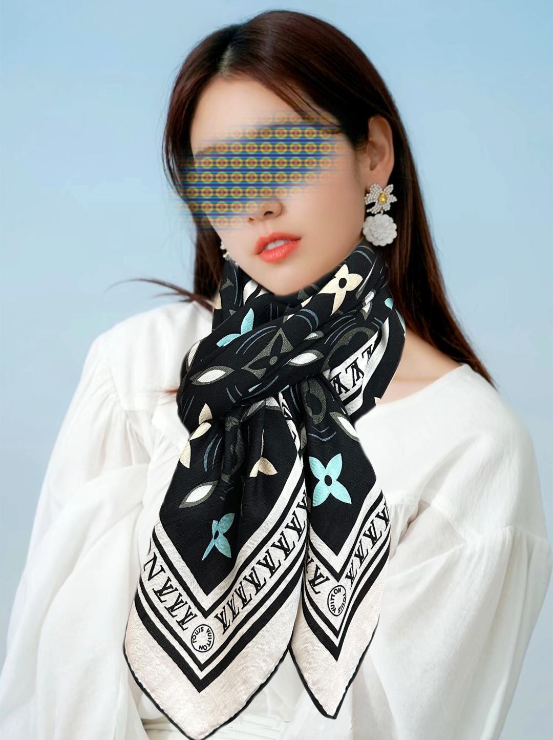 新款❤️LV  2026【双面同色】ZG同步经典优雅[礼物]~气质到骨子里[色]新一季的面料超高级，真心超级柔软，丝丝顺